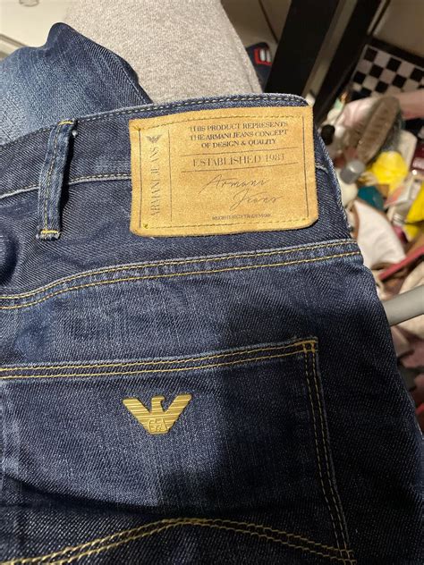 how to identify Armani Jeans